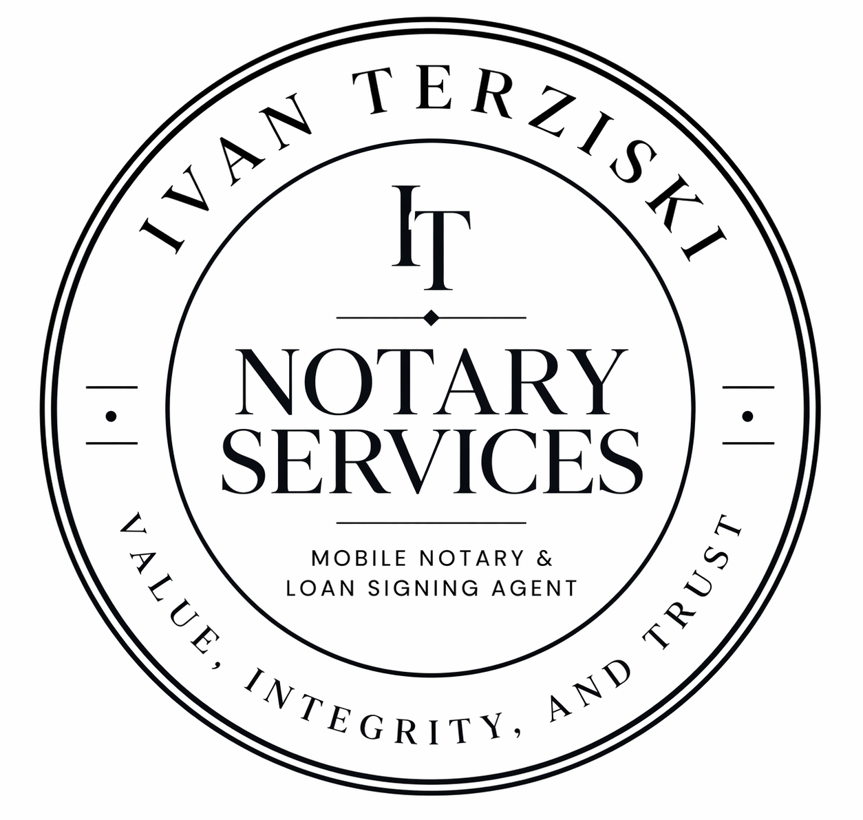 Ivan Notary Tampa FL logo – Mobile Notary and Loan Signing Agent